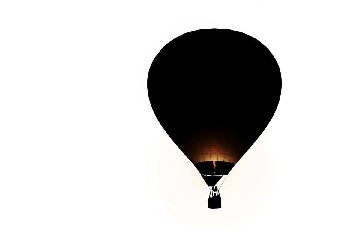 hot air balloon silhouettes, an Illustration by Amazin_art (Photo 22 of 31)
