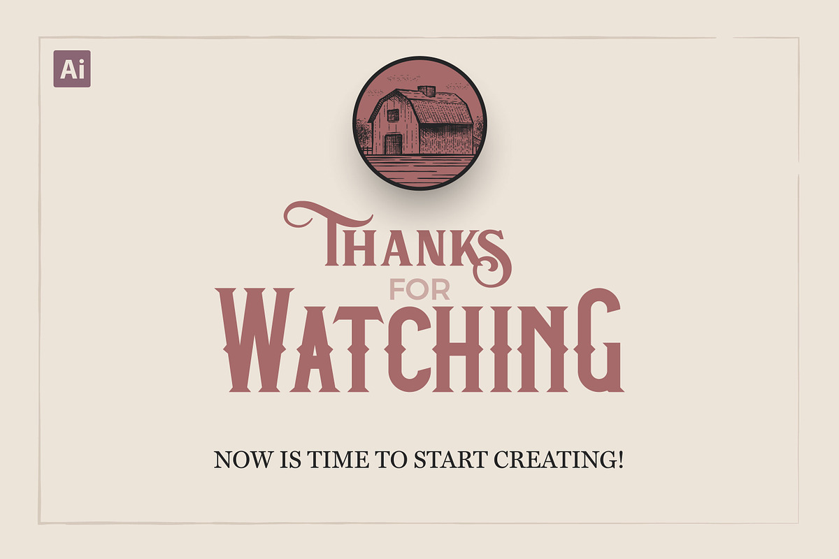 Vintage Illustrator Brushes preview 8