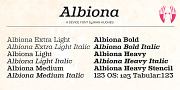 Albiona, a Slab Serif Font by Device (Thumbnail 2 of 5)