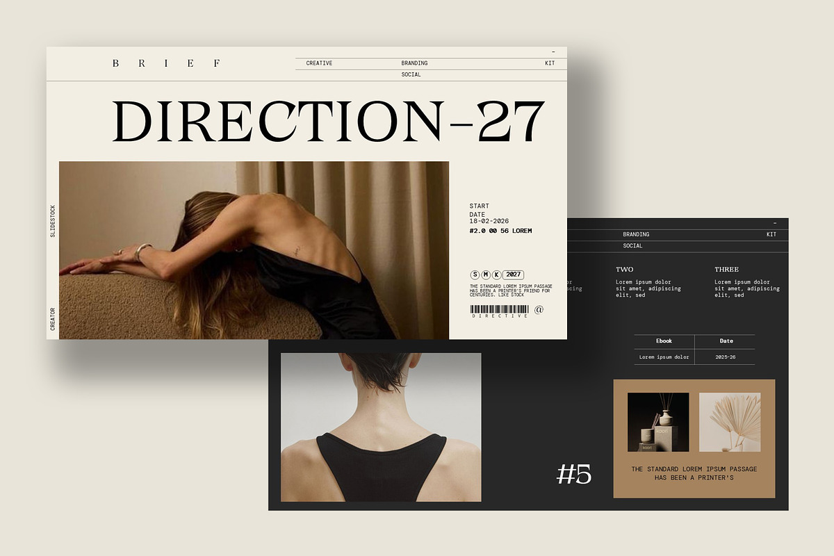 Raye | Creative Direction Kit, a Presentation Template by slidestock55 (Photo 4 of 14)