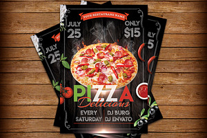 Pizza Flyer And Poster