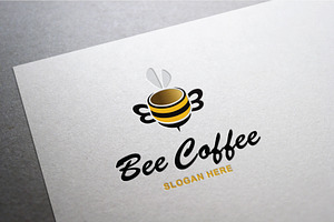 Bee Coffee Logo