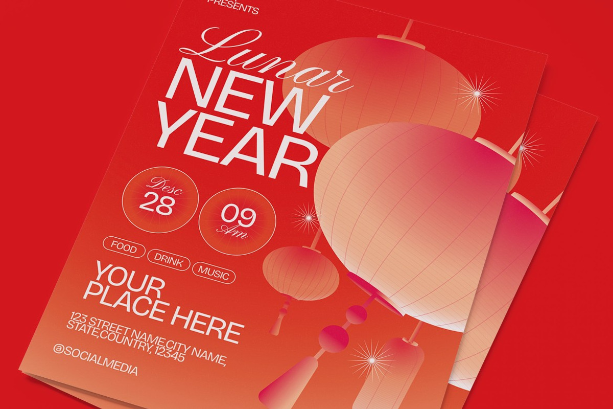 Lunar New Year Flyer preview 2
