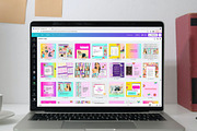 Retro Instagram Feed Canva Template, a Social Media Template by Cultive Creative (Thumbnail 4 of 14)