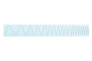 Radio wave spectrum icon, an Illustration by Things for designers