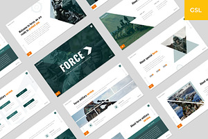 Army Military Police Google Slides, a Presentation Template by BeadyLab