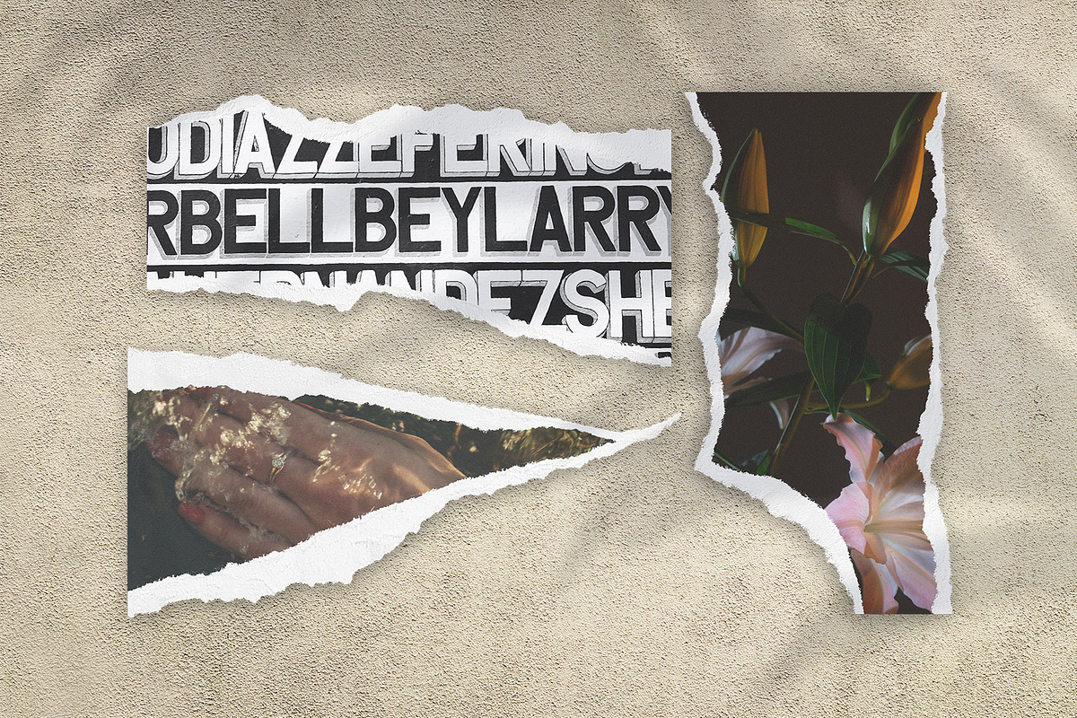 Ripped Paper Textures & Mockups, a Texture Graphic by Gravito (Photo 9 of 9)