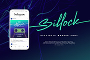 Billock Script font, a Script Font by alit design (Thumbnail 5 of 15)
