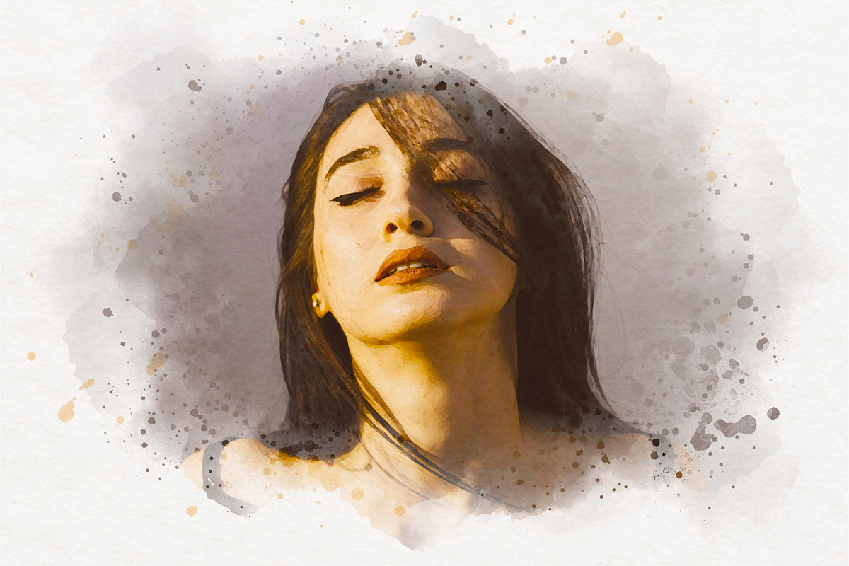 Realistic Watercolor Photo Effect, an Action Add-On by liptouse (Photo 5 of 7)