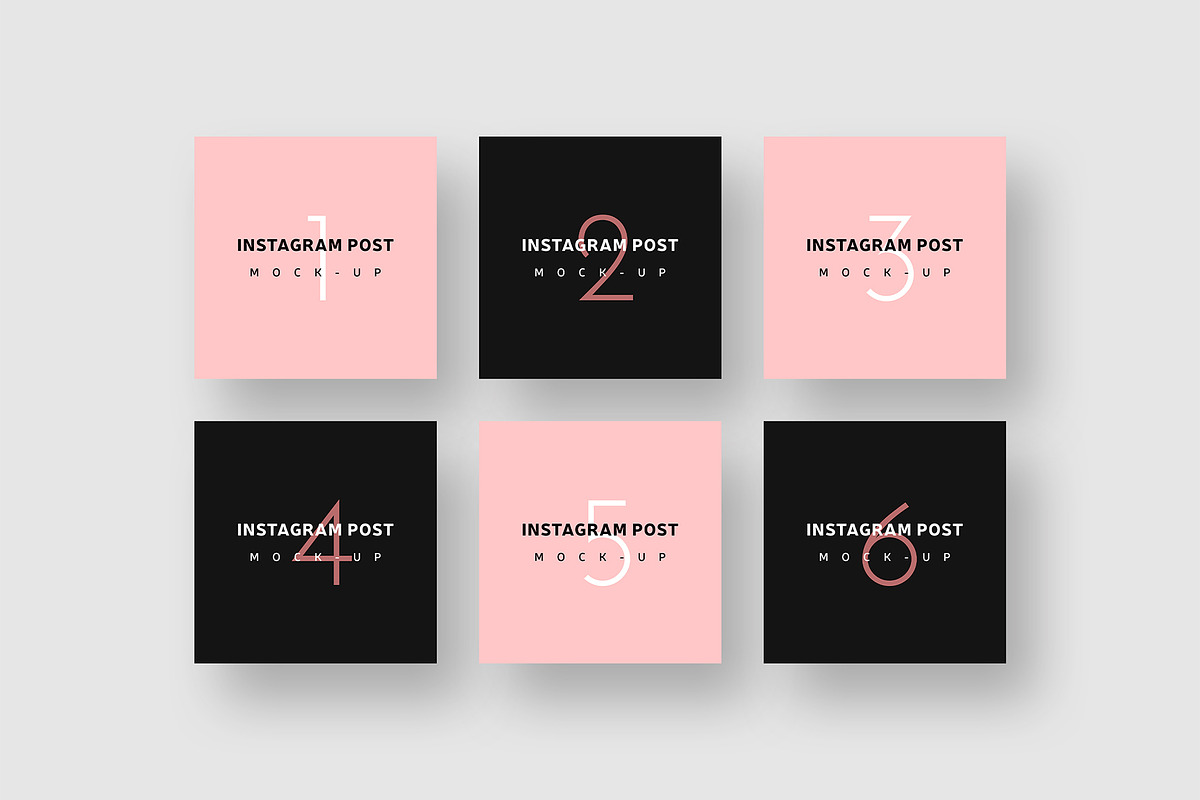 Instagram Post Mockups, a Product Mockup by Cooledition (Photo 3 of 16)