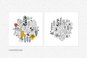 Tropical leaves, a Decorative Illustration by adehoidar (Thumbnail 4 of 5)