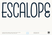 Escalope | Handwritten Fun Display, a Handwritten Font by Antipixel Type Studio (Thumbnail 15 of 15)