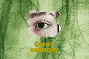 Greenery - abstract backgrounds, a Background Graphic by DigARTbyHavroshka (Thumbnail 4 of 9)