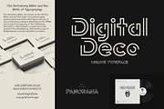 Art Deco Font Bundle (21 Fonts!), a Sans Serif Font by HipFonts (Thumbnail 5 of 10)