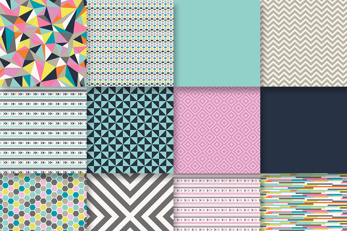Background Papers Kit 14, a Pattern Graphic by Mod Paperie (Photo 2 of 2)