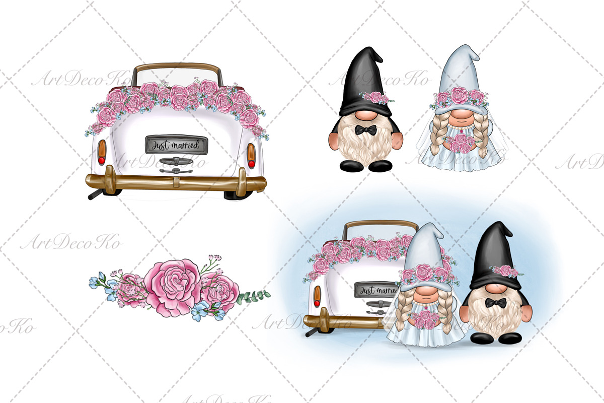 Wedding gnomes, a Person Illustration by DekoArt (Photo 4 of 4)