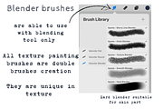 32 Monster texture Procreate brushes, a Brush Add-On by ProcreateiBox (Thumbnail 6 of 10)