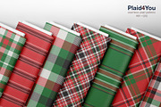 #49 Christmas Background of Plaids, a Pattern Graphic by Plaid4You (Thumbnail 3 of 11)