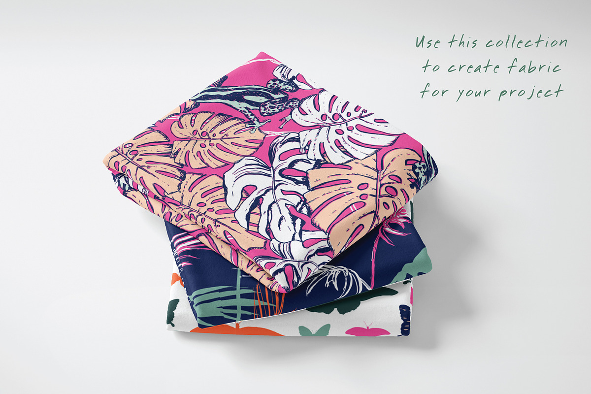 Tropic Jungle | Patterns and More, a Pattern Graphic by The Collective Studio (Photo 3 of 9)