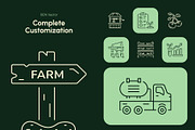 Farm and Agriculture Icon Collection, an Outline Icon by Prosymbols (Thumbnail 5 of 8)