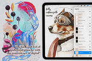 Versatile Gouache Procreate Brushes, a Brush Add-On by OlgaRom (Thumbnail 3 of 7)