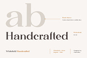 Whitefield - Handcrafted Serif, a Serif Font by AlienValley (Thumbnail 2 of 8)