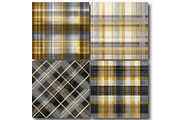 Golden & Silver Fabric Patterns, a Texture Illustration by DreamPrint404 (Thumbnail 3 of 4)