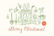 Whimsical Christmas Clipart Bundle, a Seasonal Illustration by Ayya Studio (Thumbnail 9 of 21)
