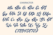 Rigidity Bold Script Font, a Script Font by Arendxstudio (Thumbnail 8 of 9)