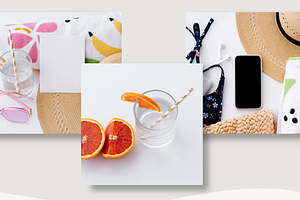 Summer Short Travel Mockup 25+Images