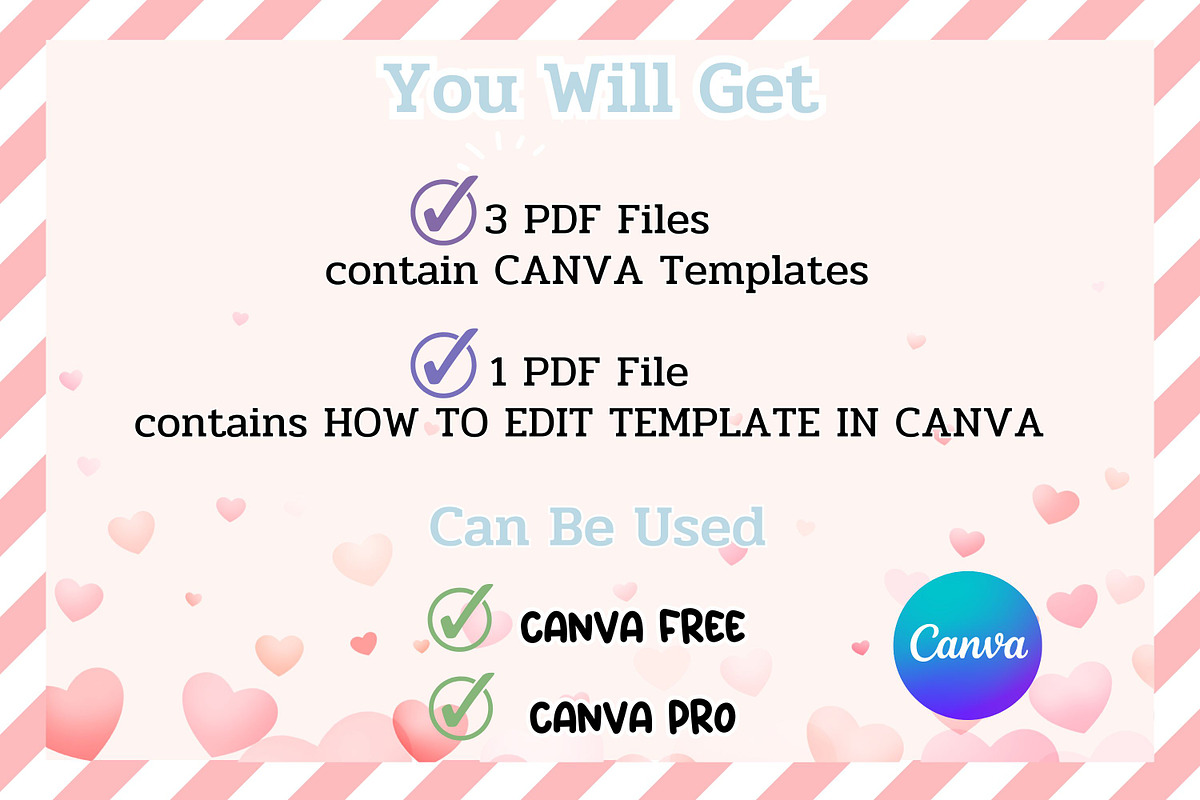 Editable Valentine's Day Candy Grams, a Templates & Theme by Adalin Shop (Photo 6 of 6)