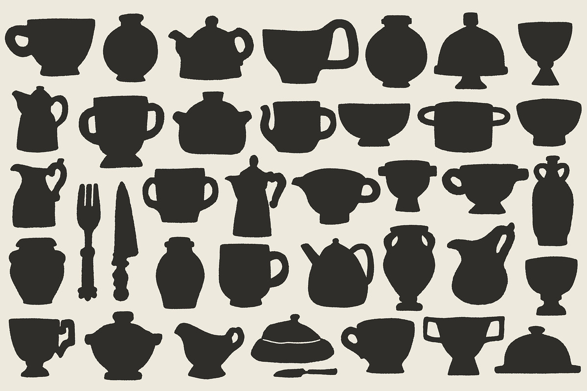 Ceramic Forms: 80 Illustrations, an Object Illustration by Veyla (Photo 5 of 15)