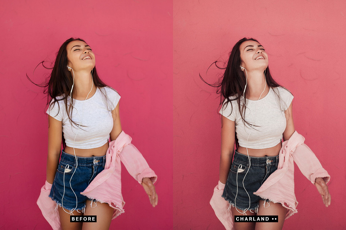 Pink Lightroom Presets and LUTs preview 8