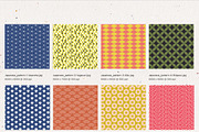 Japanese pattern and elements set, a Pattern Graphic by likorbut (Thumbnail 3 of 9)