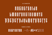 Morlix Blackletter Decorative Displa, a Blackletter Font by Maulana Creative (Thumbnail 6 of 7)