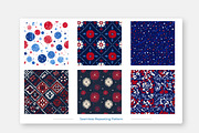 Red, White and Blue Bundle, a Pattern Graphic by karenfoleyphoto (Thumbnail 4 of 6)