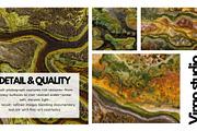 Swampland Mosaic – Aerial Textures, a Nature Photo by Virgo Studio (Thumbnail 4 of 6)
