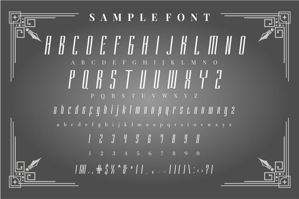 DELACRUZ TYPEFACE preview 8