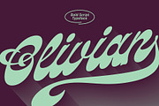 TNSC Olivian - Vintage Bold Script, a Script Font by The Native Saint Club (Thumbnail 1 of 15)