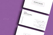 Bring Minimalist Business Card  V.68, a Business Card Template by Ctrl space studio (Thumbnail 5 of 6)