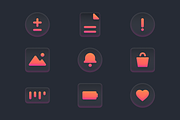 Glass Icon Set, an Icon by unfoldco (Thumbnail 4 of 5)