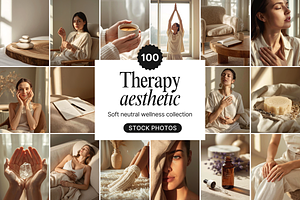 Therapy Aesthetic Calm Stock Photos, a Person Photo by DigiPax