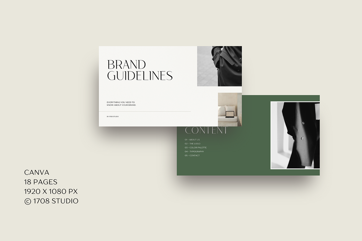 SOFIA // Brand Guidelines, a Templates & Theme by 1708Studio (Photo 1 of 6)