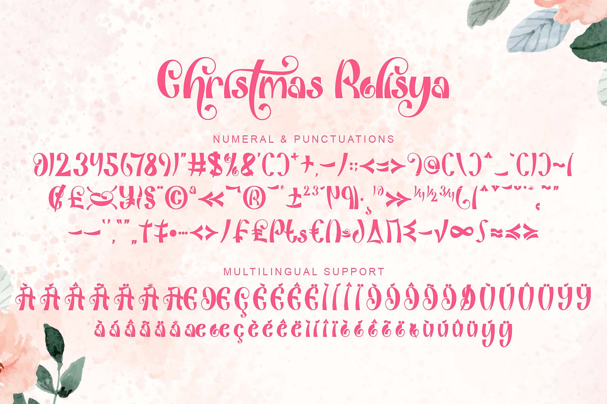 Christmas Rolisya, a Handwritten Font by Yoga Letter (Photo 8 of 8)