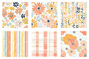 Sweet Spring Floral Seamless Pattern, an Illustration by Dream Creation (Thumbnail 2 of 6)