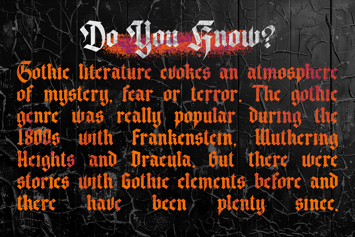 Dark Heritage – Modern Blackletter, a Blackletter Font by Almarkhatype (Photo 3 of 11)