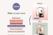 Instagram Post Template Bold Canva, a Social Media Template by HerstedHertz (Thumbnail 5 of 9)