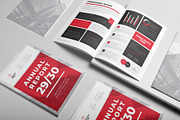 Annual Report Template, a Brochure Template by Designsoul14 (Thumbnail 2 of 15)