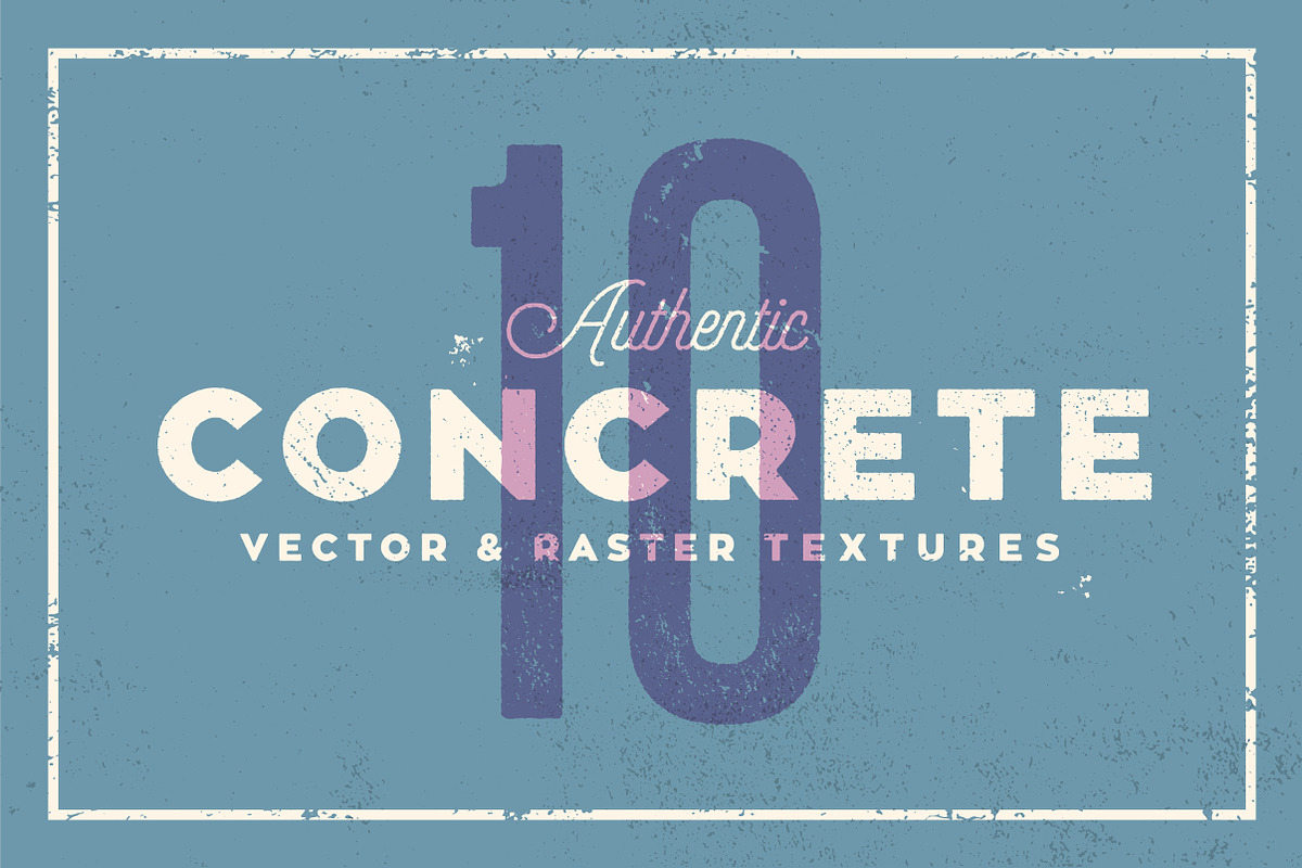 Concrete Textures (10 Pack), a Texture Graphic by tanner puzio. (Photo 1 of 3)