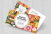 Food Gift Voucher Design, a Card Template by MightyDesign (Thumbnail 3 of 6)